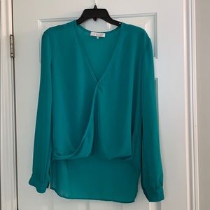 Wayf Green Blouse